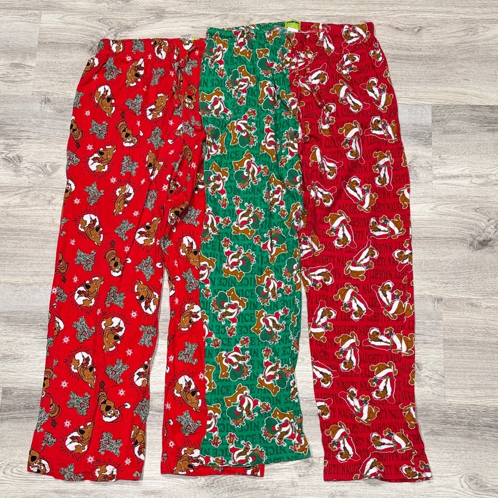 2 Pack Men's Scooby Doo Christmas Pajamas
